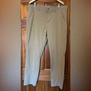 Vintage Weatherproof Men's Classic Khaki Casual Pants